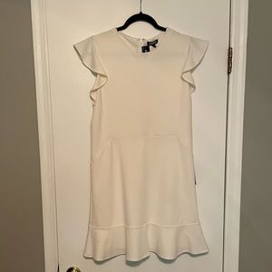 NWT Express Off White Fitted Dress
